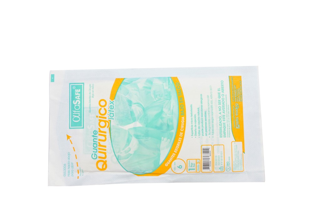 Guantes quirúrgicos estériles disponibles en Droguería Milan, Dosquebradas